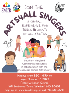 Arts4All Singers poster
